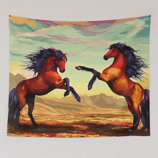 Item preview, Battle of the Horses designed and sold by tomorrowsart.