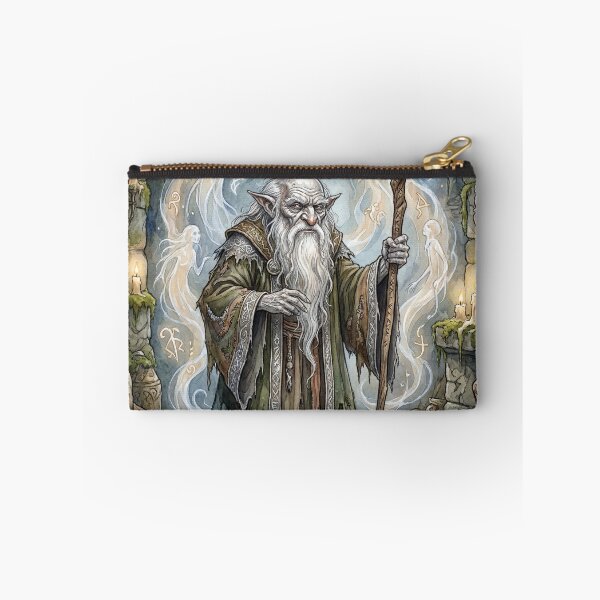 Item preview, Elder Hobgoblin Wisdom creature of folklore watercolor artwork illustration designed and sold by Vintage Designs +.