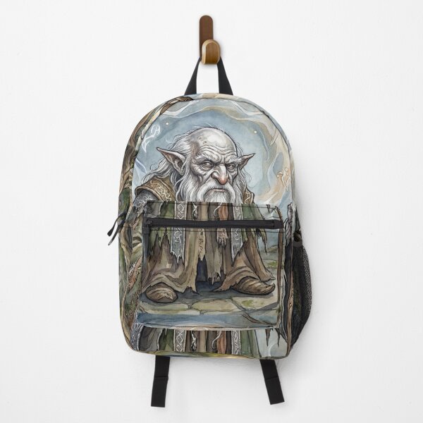 Item preview, Elder Hobgoblin Wisdom creature of folklore watercolor artwork illustration designed and sold by Vintage Designs +.