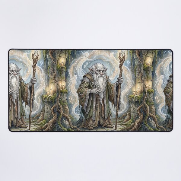 Item preview, Elder Hobgoblin Wisdom creature of folklore watercolor artwork illustration designed and sold by Vintage Designs +.