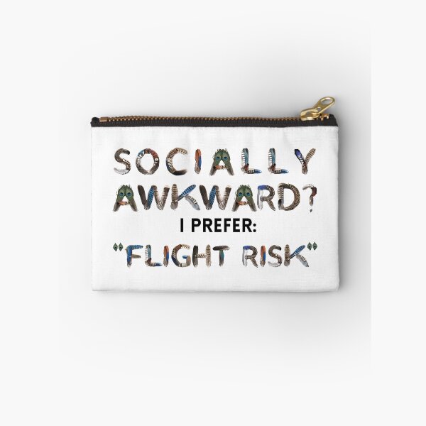 Item preview, Bird Memes - Socially Awkward... Flight Risk designed and sold by nature. electrified..