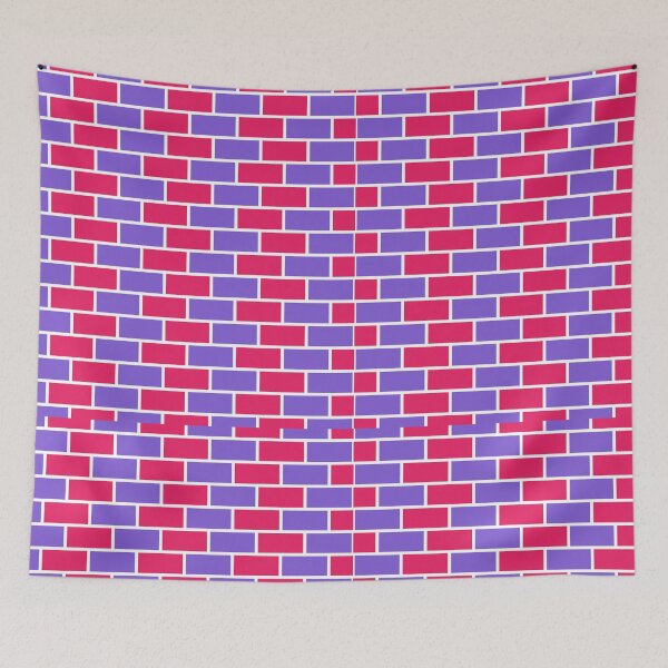 Item preview, Beautiful Purple Brick  Pattern- Crosshatch Herringbone Geometric Abstract designed and sold by RoyalStarsPatts.