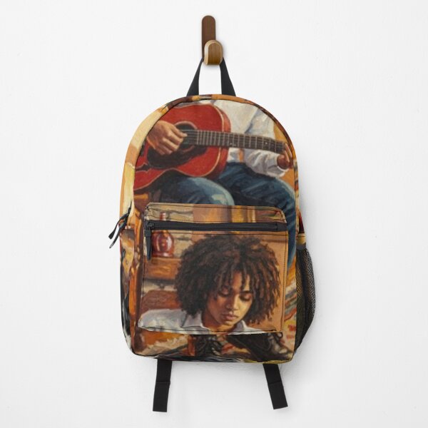Item preview, Fireside Faith (My Dog & Guitar) designed and sold by Splatterstudio2.