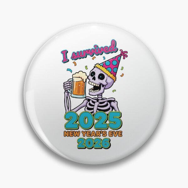 Item preview, I Survived 2025 New Year's Eve 2026 Party designed and sold by LuminOrb.