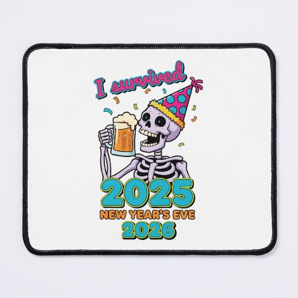 Item preview, I Survived 2025 New Year's Eve 2026 Party designed and sold by LuminOrb.