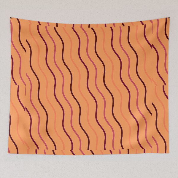 Item preview, Cute  Wavy Line Stripes Pattern-Geometric Abstract - Cute designed and sold by RoyalStarsPatts.