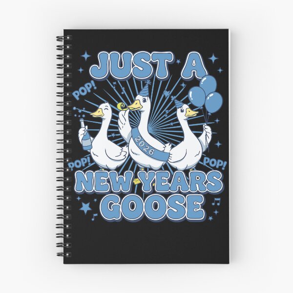 Item preview, Just A New Year's Goose 2026 Celebration designed and sold by LuminOrb.