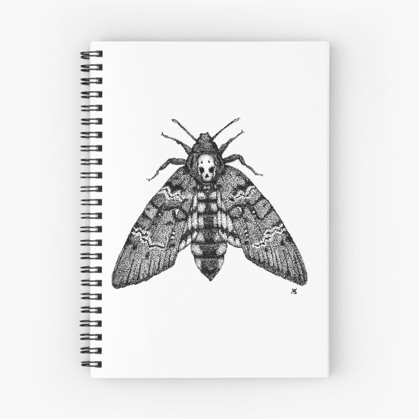 Item preview, Dotwork Death's-head Hawk-moth designed and sold by LydiaWoods.