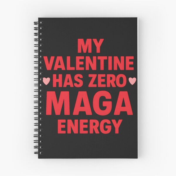 Item preview, Zero MAGA Energy Valentine Typography designed and sold by elynne9.