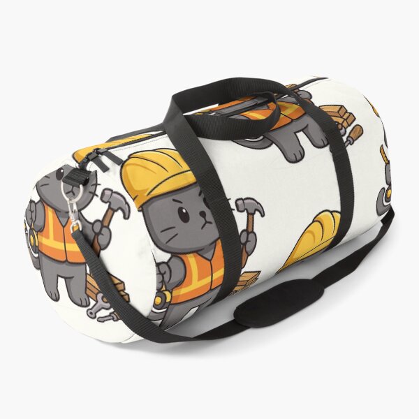 Item preview, Cute Builder Cat | Hard Hat Constructor Kitten designed and sold by HoopeStylee.