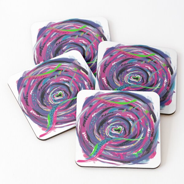 Item preview, Beautiful Chaos Abstract Artwork designed and sold by AshleyCasperArt.