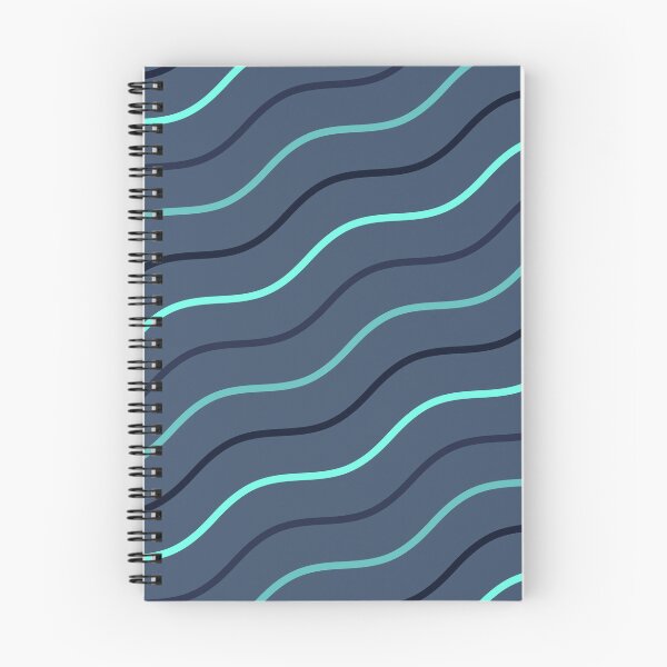 Item preview, Beautiful Dark Blue Gradient Stripes Pattern- Minimalistic Pattern - Cute designed and sold by RoyalStarsPatts.