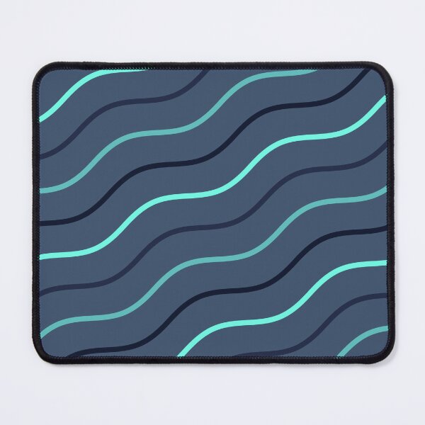 Item preview, Beautiful Dark Blue Gradient Stripes Pattern- Minimalistic Pattern - Cute designed and sold by RoyalStarsPatts.