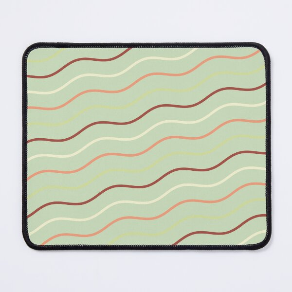 Item preview, Cute Green Wavy Pattern, Argle Waves- Stripes Pattern- Cute designed and sold by RoyalStarsPatts.