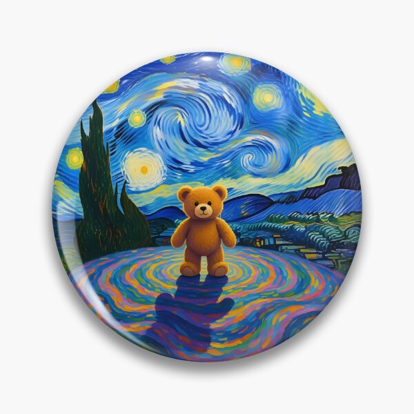 Item preview, Teddy bear in a fantasy world  designed and sold by Nomad-Maynard.