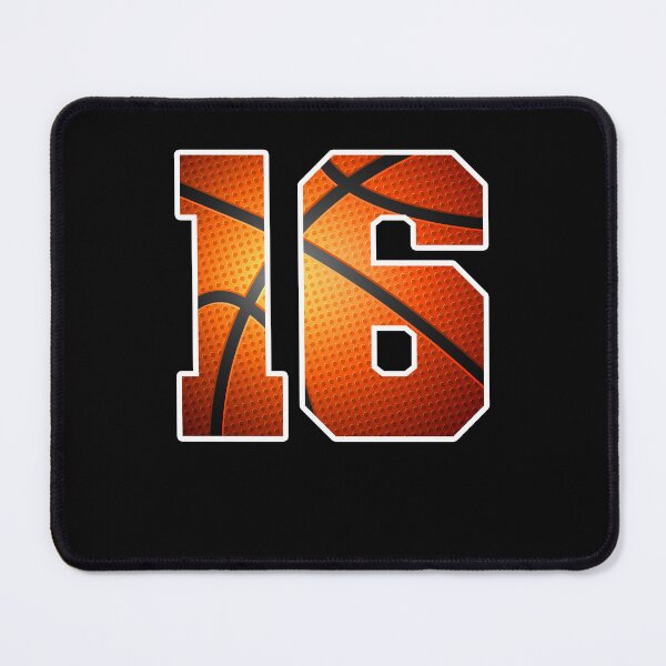 Item preview, Basketball Birthday 16 Sports Number Sixteen Design designed and sold by JRRTs.