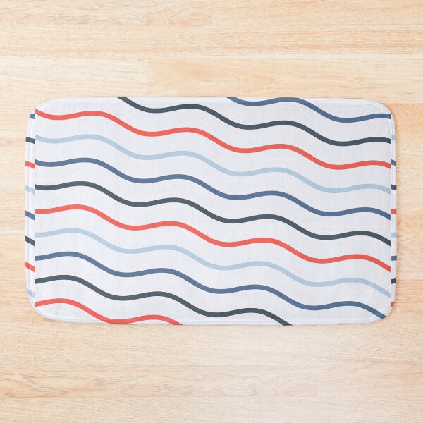 Item preview,  Beautiful Blue Gradient Stripes Pattern- Cute designed and sold by RoyalStarsPatts.