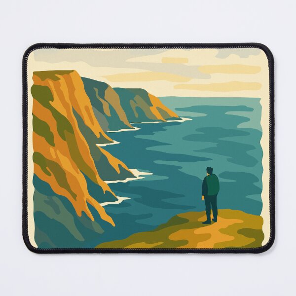 Item preview, Slieve League Watercolor County Donegal designed and sold by OliDesigns.
