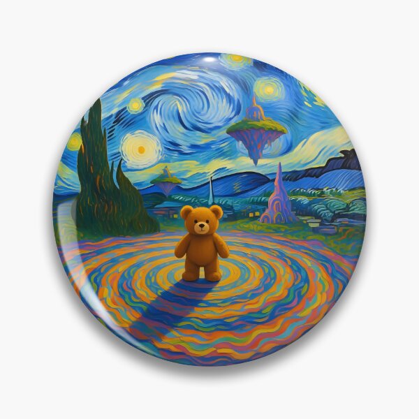 Item preview, Teddy bear in a fantasy world  designed and sold by Nomad-Maynard.