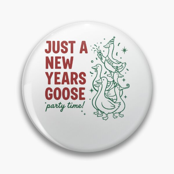 Item preview, Just A New Years Goose Party Time 2026 designed and sold by LuminOrb.