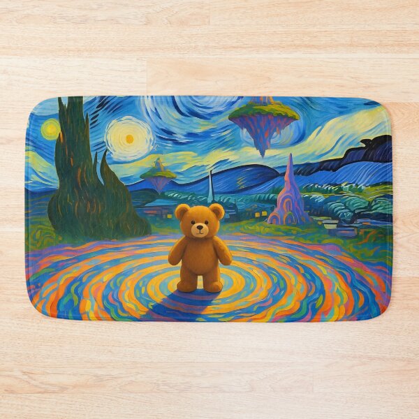 Item preview, Teddy bear in a fantasy world  designed and sold by Nomad-Maynard.