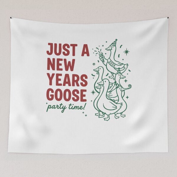 Item preview, Just A New Years Goose Party Time 2026 designed and sold by LuminOrb.