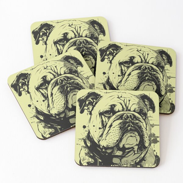 Item preview, Bulldog lover—wrinkles included! designed and sold by MVDigitalArt.