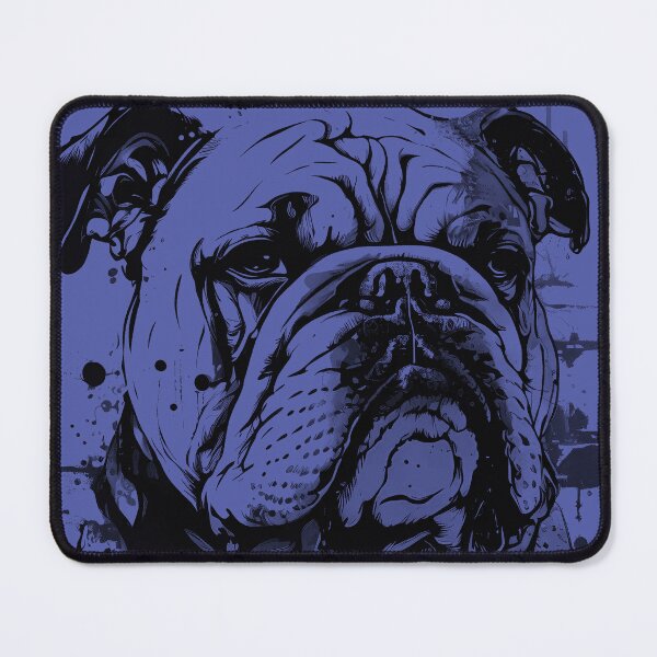 Item preview, Bulldog lover—wrinkles included! designed and sold by MVDigitalArt.