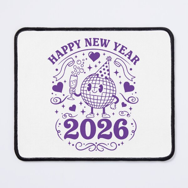 Item preview, Happy New Year 2026 Celebration Festive Globe designed and sold by LuminOrb.