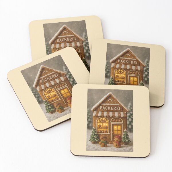 Item preview, Gingerbread Bäckerei – German Christmas Bakery Scene designed and sold by Novel Works Studio.
