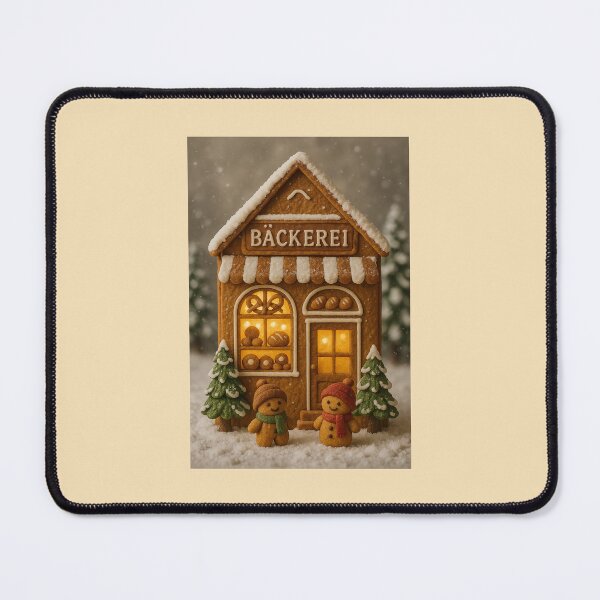Item preview, Gingerbread Bäckerei – German Christmas Bakery Scene designed and sold by Novel Works Studio.
