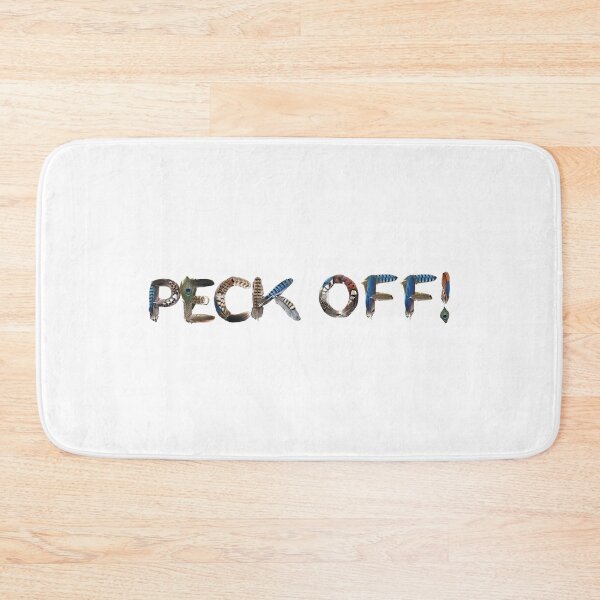 Item preview, Bird Memes - PECK OFF! (I) designed and sold by nature. electrified..
