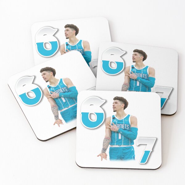 Item preview, LaMelo Ball 6’7 Meme – Basketball Parody Design designed and sold by JovanTheEditor.