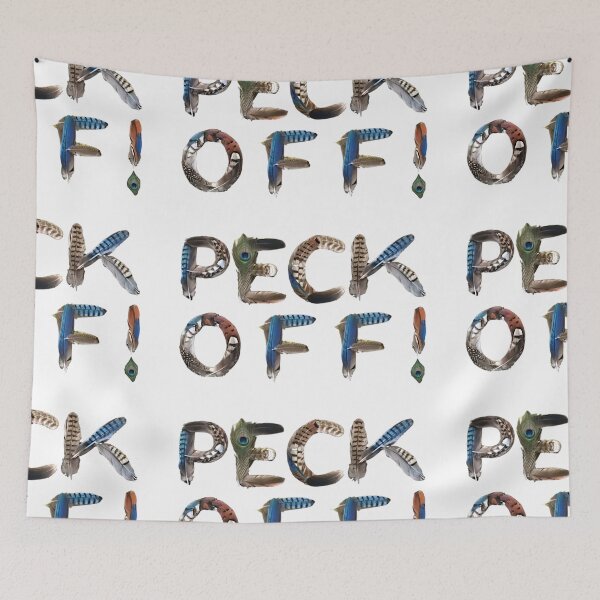 Item preview, Bird Memes - PECK OFF! (II) designed and sold by nature. electrified..