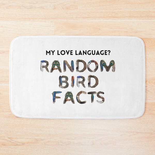 Item preview, Bird Memes - My Love Language? Random Bird Facts (I) designed and sold by nature. electrified..