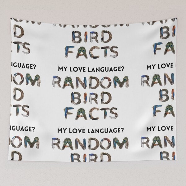 Item preview, Bird Memes - My Love Language? Random Bird Facts (I) designed and sold by nature. electrified..