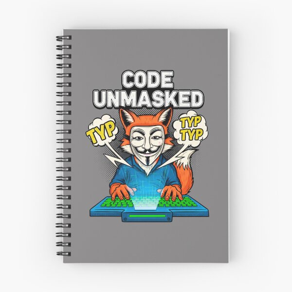 Item preview, Comic Book Style Hacker Fox Code Unmasked designed and sold by SholoStudio.