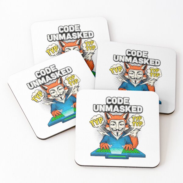 Item preview, Comic Book Style Hacker Fox Code Unmasked designed and sold by SholoStudio.