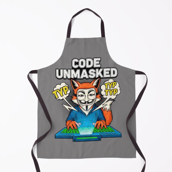 Item preview, Comic Book Style Hacker Fox Code Unmasked designed and sold by SholoStudio.
