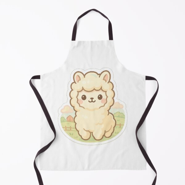 Artikelvorschau, Kawaii Dreamy Alpaca Sticker entworfen und verkauft von StickMint.