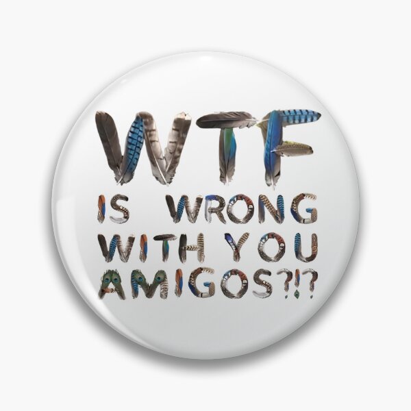 Item preview, Bird Memes - WTF IS WRONG WITH YOU AMIGOS?!? designed and sold by nature. electrified..