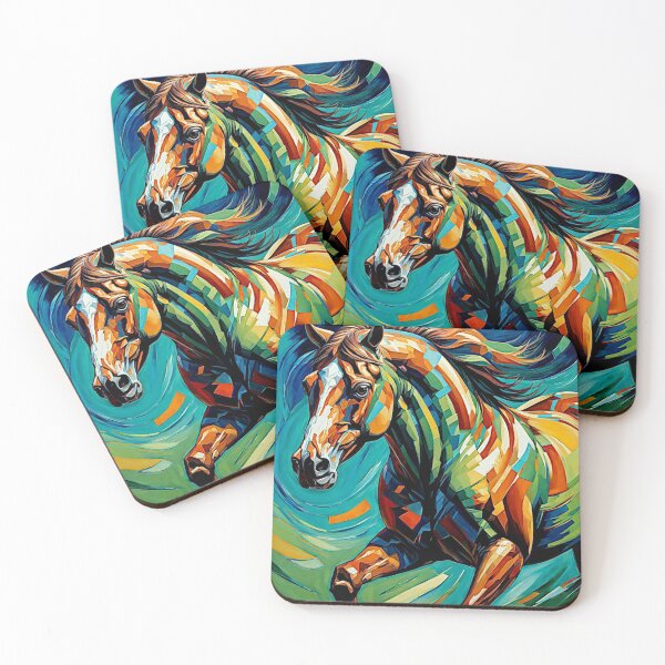 Item preview, Thoroughbred horse Colorful version#6 designed and sold by Helios Be. Lavsh.