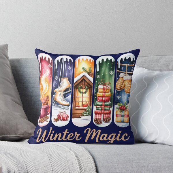 Item preview, Winter Magic – Cozy Holiday Aesthetic Bookmark Panel Design  designed and sold by LALA-MIRA.