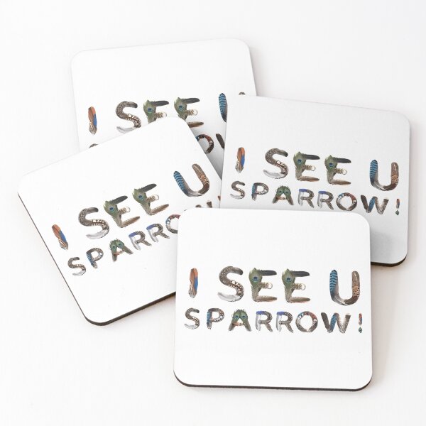 Item preview, Bird Memes - I SEE U, SPARROW! designed and sold by nature. electrified..