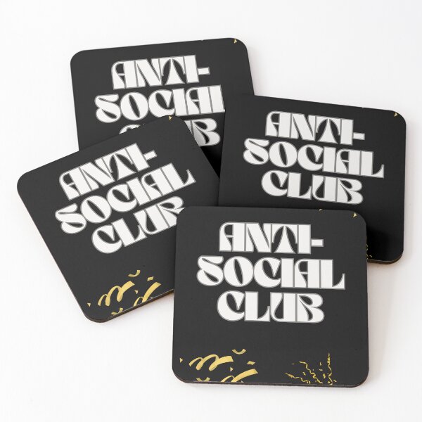 Item preview, Anti-Social Club - Funny Antisocial Party Design designed and sold by Extremeallie.
