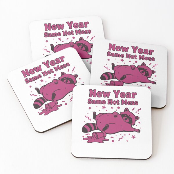 Item preview, New Year Same Hot Mess Celebration 2025 designed and sold by LuminOrb.