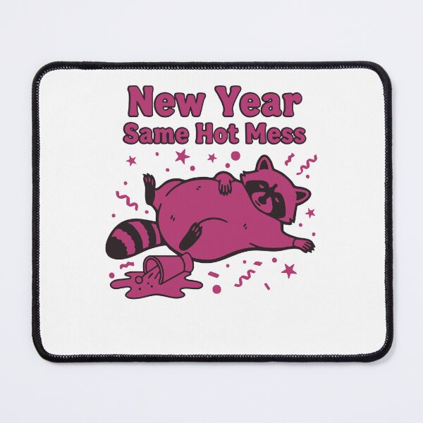 Item preview, New Year Same Hot Mess Celebration 2025 designed and sold by LuminOrb.