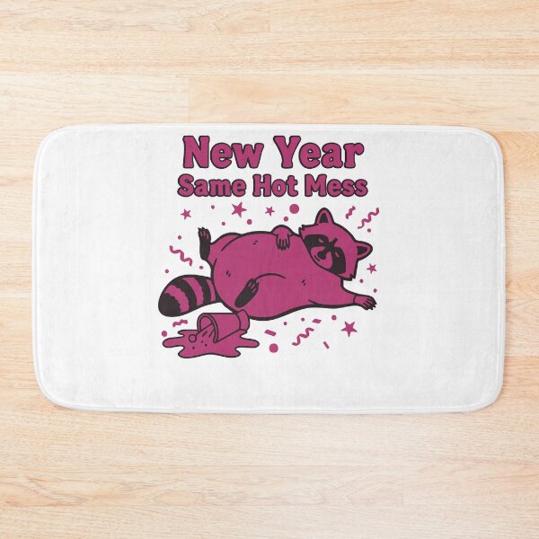 Item preview, New Year Same Hot Mess Celebration 2025 designed and sold by LuminOrb.
