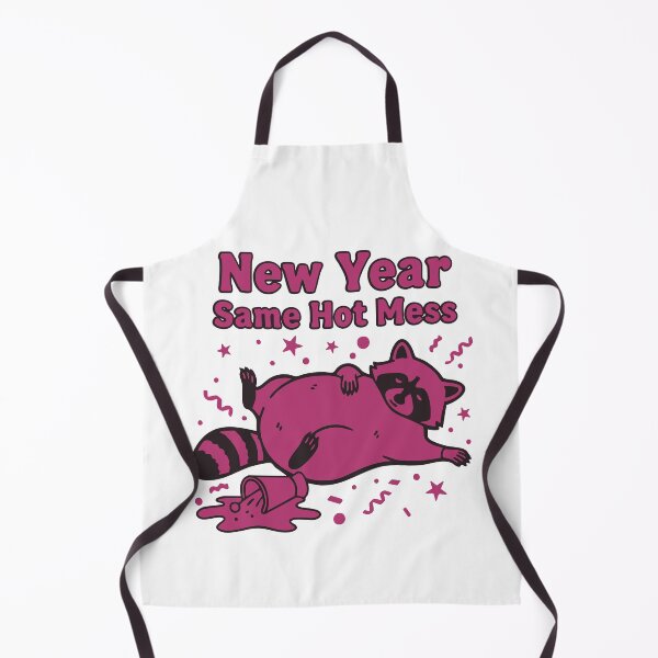 Item preview, New Year Same Hot Mess Celebration 2025 designed and sold by LuminOrb.
