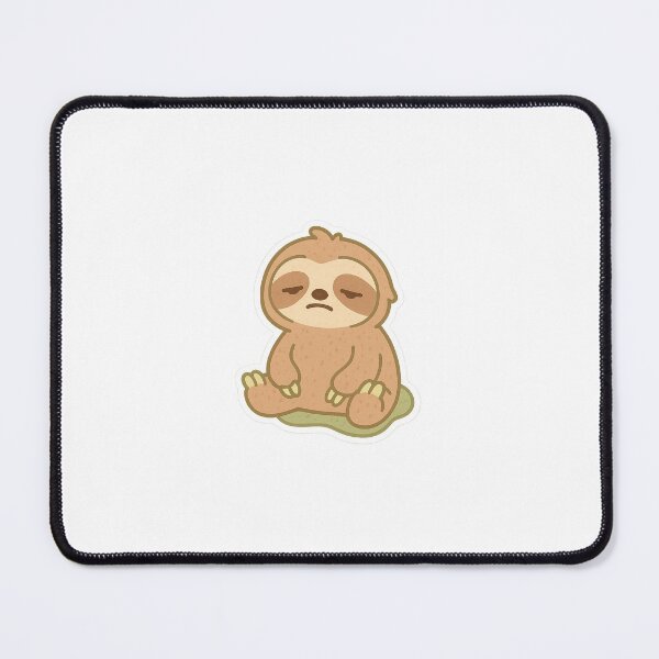 Item preview, Aesthetic Silly Sloth Sticker designed and sold by StickMint.